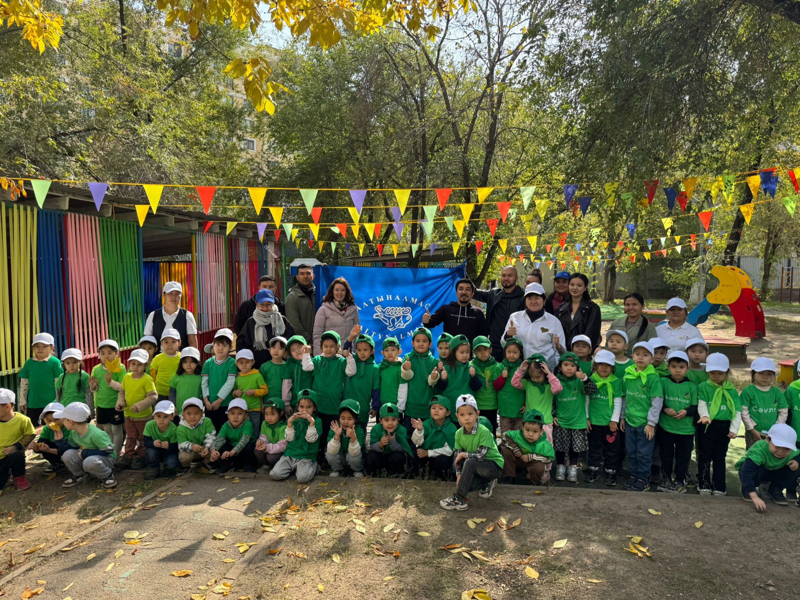 156 бөбекжай-балабақшасында Республика күніне арналған игі шара!